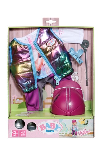 BABY born Jezdecká souprava, 43 cm