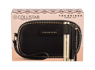 Collistar Volume Unico řasenka 13 ml + tužka na oči Kajal Pencil 0,8 g Black + kosmetická taštička The Bridge
