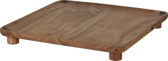 Tác na nožkách Robinia 30x30x3,5 cm