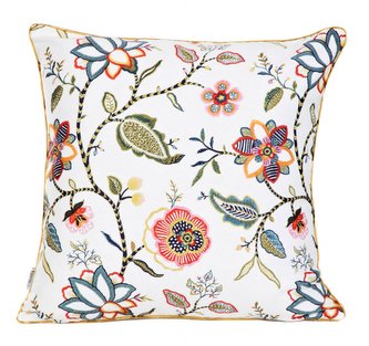 Dekorační polštář s výplní | REKEN | s květinovým motivem | 45x45 cm | 877235 Homla