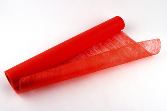 Vlizelin aranžerský a svatební 50cm x 8m TM. ORANŽOVÝ