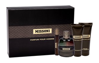Missoni Parfum Pour Homme parfémovaná voda 100 ml + balzám po holení 100 ml + sprchový gel 100 ml + parfémovaná voda 10 ml