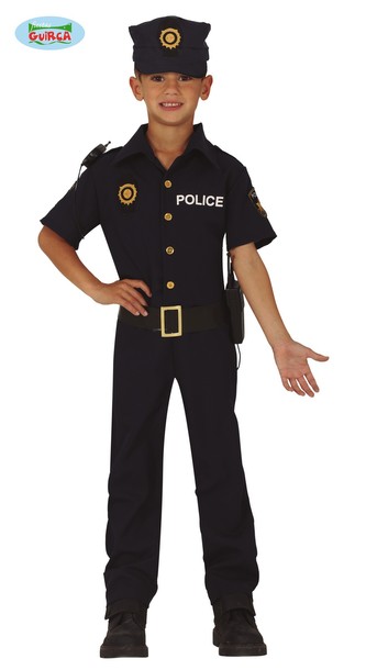 Policista dětský kostým 3-4 roky
