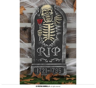RIP náhrobní kámen "1721-1795" 32x65 cm
