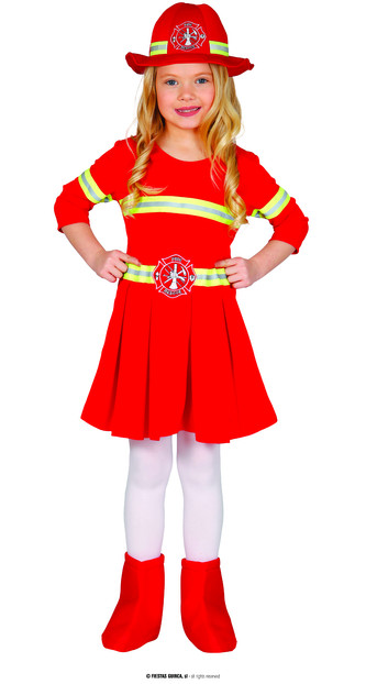 Hasička dětský kostým 7-9 let