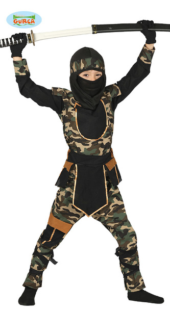 Ninja Commando - kostým 5-6 let