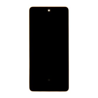 LCD display + Dotyk + Přední Kryt Samsung A536B Galaxy A53 5G Peach