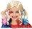 Harley Quinn paruka s culíčky dětská