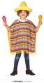 Pončo mexičan dětský kostým 7-9 let