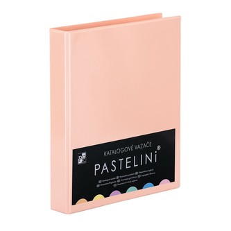 Pořadač 4kroužek A4/D30 PASTELINI meruňková