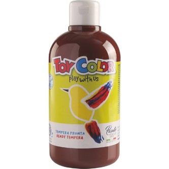 Temperová barva Toy color 500ml - hnědá