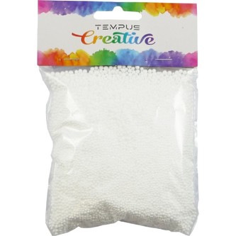 Polystyrenové kuličky bílé 1-3 mm 8 g