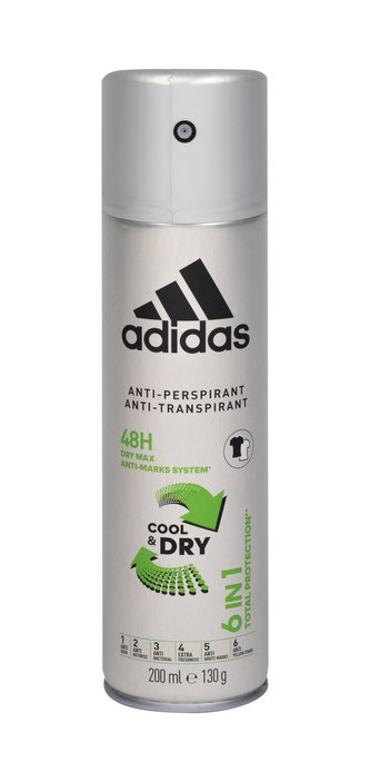 Adidas 6in1 Antiperspirant Cool & Dry 48h 200 ml pro muže