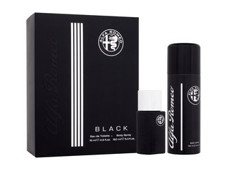 Alfa Romeo Black toaletní voda 15 ml + tělový sprej 150 ml