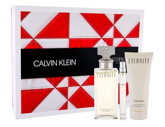 Calvin Klein Eternity parfémovaná voda 100 ml + tělové mléko 100 ml + parfémovaná voda 10 ml
