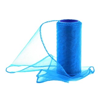 Organza 12 cm/10y královsky modrá