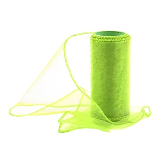 Organza 12 cm/10y světle zelená