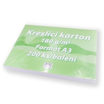 Kreslící karton 180g A3 (200ks)