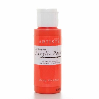 Akrylová barva DOA 763209 59 ml - Deep Orange