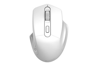 CANYON myš optická bezdrátová MW-15PW, nastavitelné rozlišení 800/1200/1600 dpi, 4 tl, USB reciever, bílá perlet