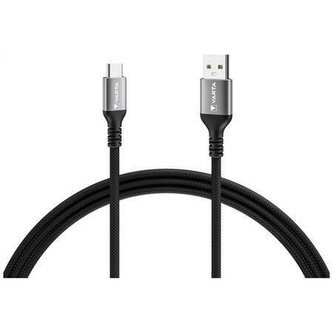 USB kabel, USB-A - USB-C, 2 m, VARTA 57935101111