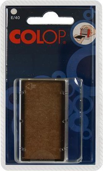 Razítkový polštářek "E40", bez inkoustu, 2 ks/blister, COLOP "E/40"