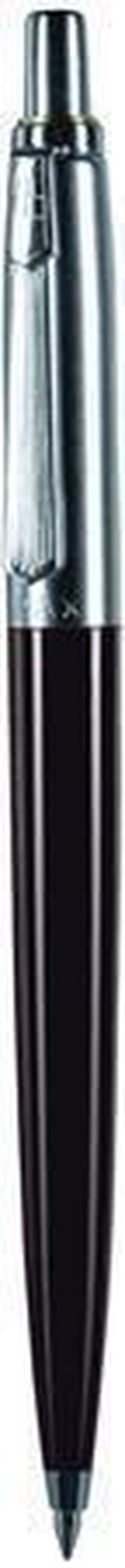 Kuličkové pero, 0,8 mm, v krabičce, černé tělo, modrá, PAX