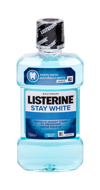 Listerine Mouthwash Ústní voda Stay White 250 ml unisex