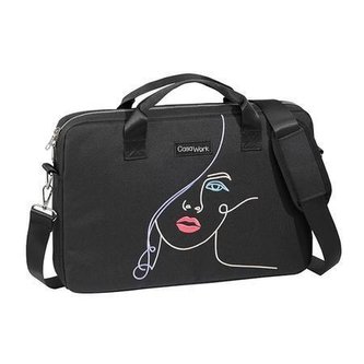 Pouzdro na notebook "Kiss", černá, 15,6", VIQUEL CASAWORK 752320-26