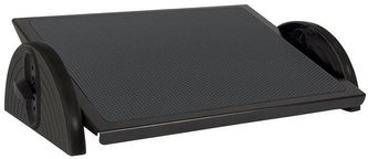 Opěrka noh "Relax Steel", černá, kov, WEDO