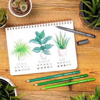 Liner "Pigment Liner", černá, 0,3 mm, STAEDTLER