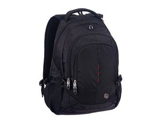 Batoh "Saturn", černá, s přihrádkou na notebook, PULSE 120703