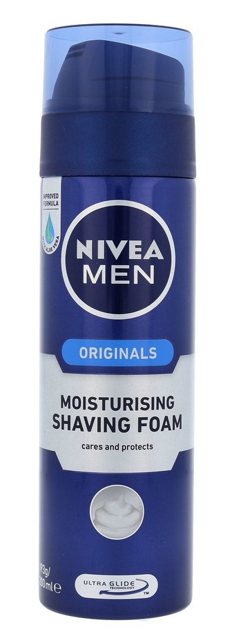 Nivea Men Original Pěna na holení Moisturising 200 ml pro muže