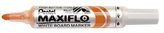Popisovač na bílou tabuli "Maxiflo MWL5M", oranžová, 2,5 mm, kuželový hrot, PENTEL
