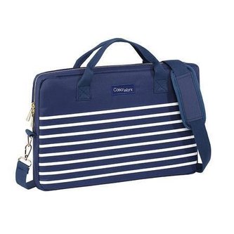 Pouzdro na notebook "Marin", modro-bílá, 15,6", VIQUEL CASAWORK 752874-26