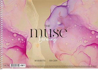 Skicák, náčrtník "Drawing Muse", A4, 30 listů, 150 g, SHKOLYARYK PB-SC-030-315