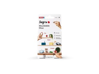 Lepicí hmota "Sugru", černá, bílá, šedá, 3 x 3,5 g, TESA