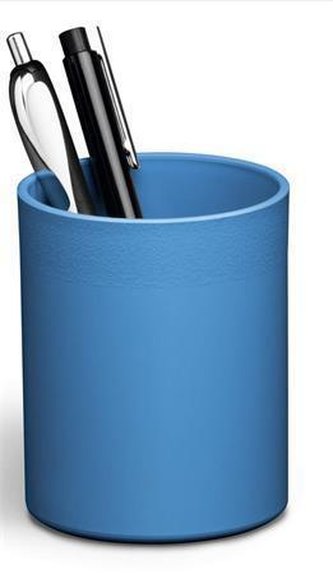 Držák na pera "ECO", modrá, plast, DURABLE 775906