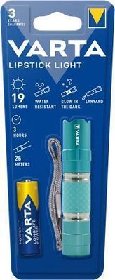 Svítilna, 1xAA, 1 LED, ve tvaru rtěnky, VARTA