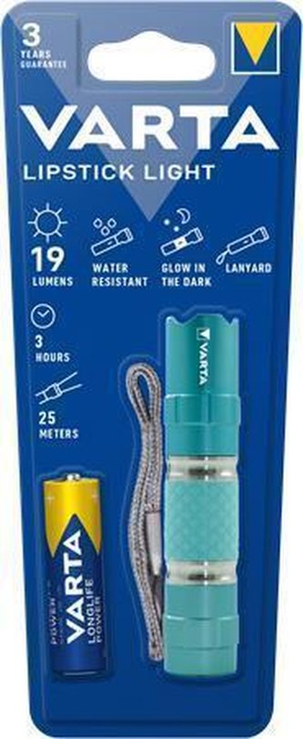 Svítilna, 1xAA, 1 LED, ve tvaru rtěnky, VARTA