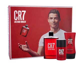 Cristiano Ronaldo CR7 toaletní voda 100 ml + deostick 75 ml + balzám po holení 100 ml