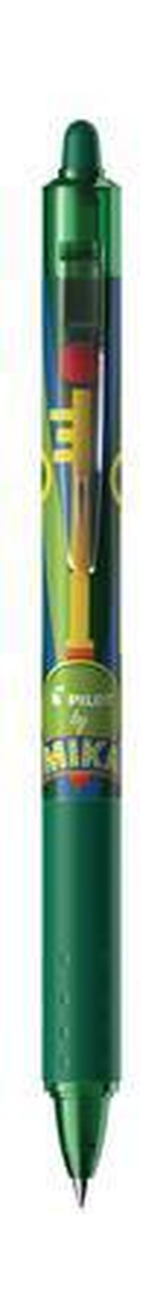 Roller "Frixion Clicker - Mika Limited Edition", zelená, 0,7/0,35mm, vymazatelný, PILOT