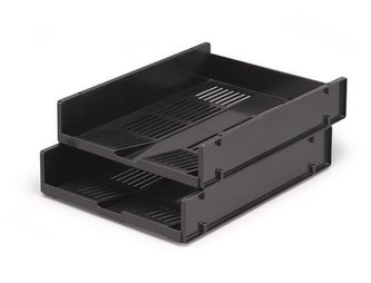 Odkladač "Optimo", černá, plastový, DURABLE