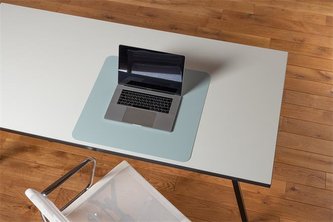 Podložka na stůl "Puro Sens Stijl Soft Aqua", 60 x 60 cm, PP, RS OFFICE 05-6060SA