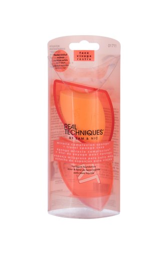 Real Techniques Sponges houbička na make-up 1 ks + cestovní pouzdro 1 ks