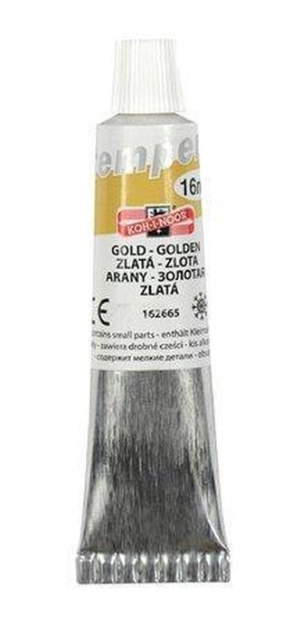 Temperová barva, zlatá, KOH-I-NOOR