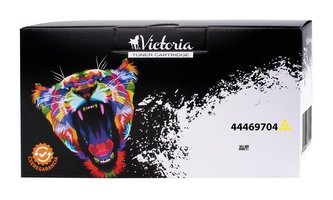 Inkoustová cartridge 44469704 do tiskáren C310, 330, 510, 530, žlutá, 2 000 stránek, VICTORIA
