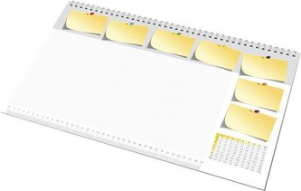 Podložka na stů, 470x330 mm,s poznámkovým blokem, Panta Plast