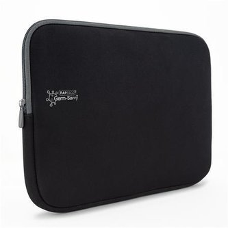 Pouzdro na notebook, černé, 14", antibakteriální, RAPESCO 1693