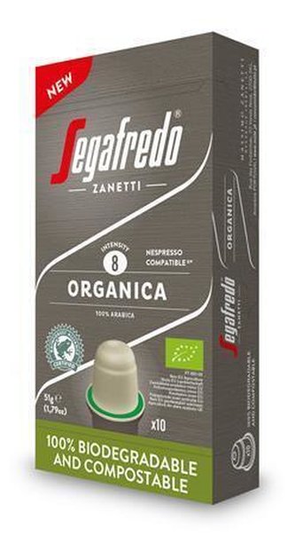 Kávové kapsle "Organica", 10ks, SEGAFREDO, do kávovarů Nespresso®